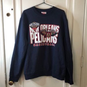 Mitchell & Ness New Orleans Pelicans Crew Neck